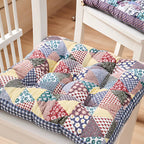 Boho Floral Thick Seat Cushions