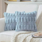 Calm Weave Plush Cushion Cover