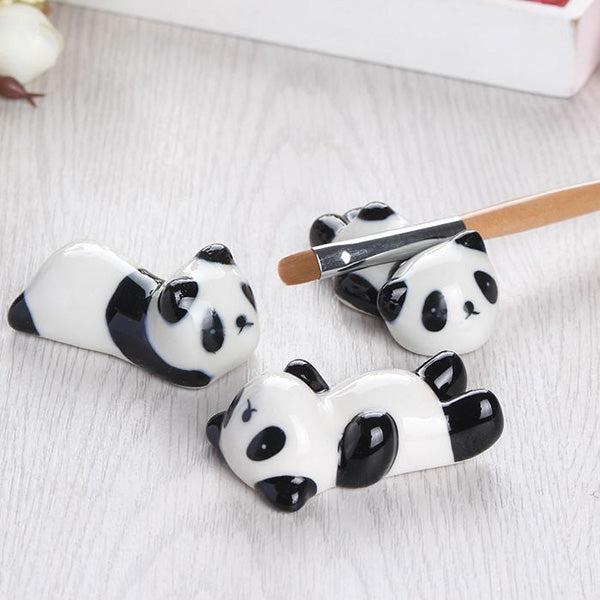 Panda-Stäbchenhalter aus Keramik