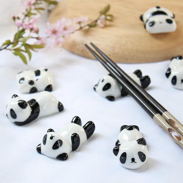 Panda-Stäbchenhalter aus Keramik