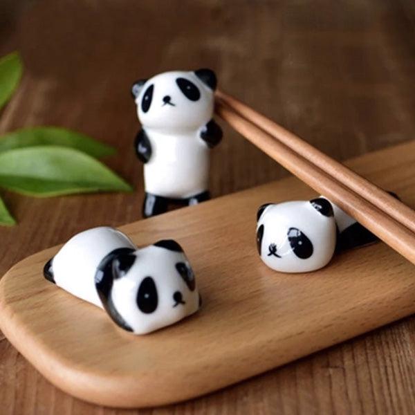 Panda-Stäbchenhalter aus Keramik