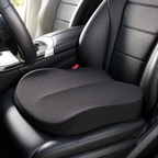 Ergonomic Memory Foam Car Seat Cushion with Contoured Lumbar Support