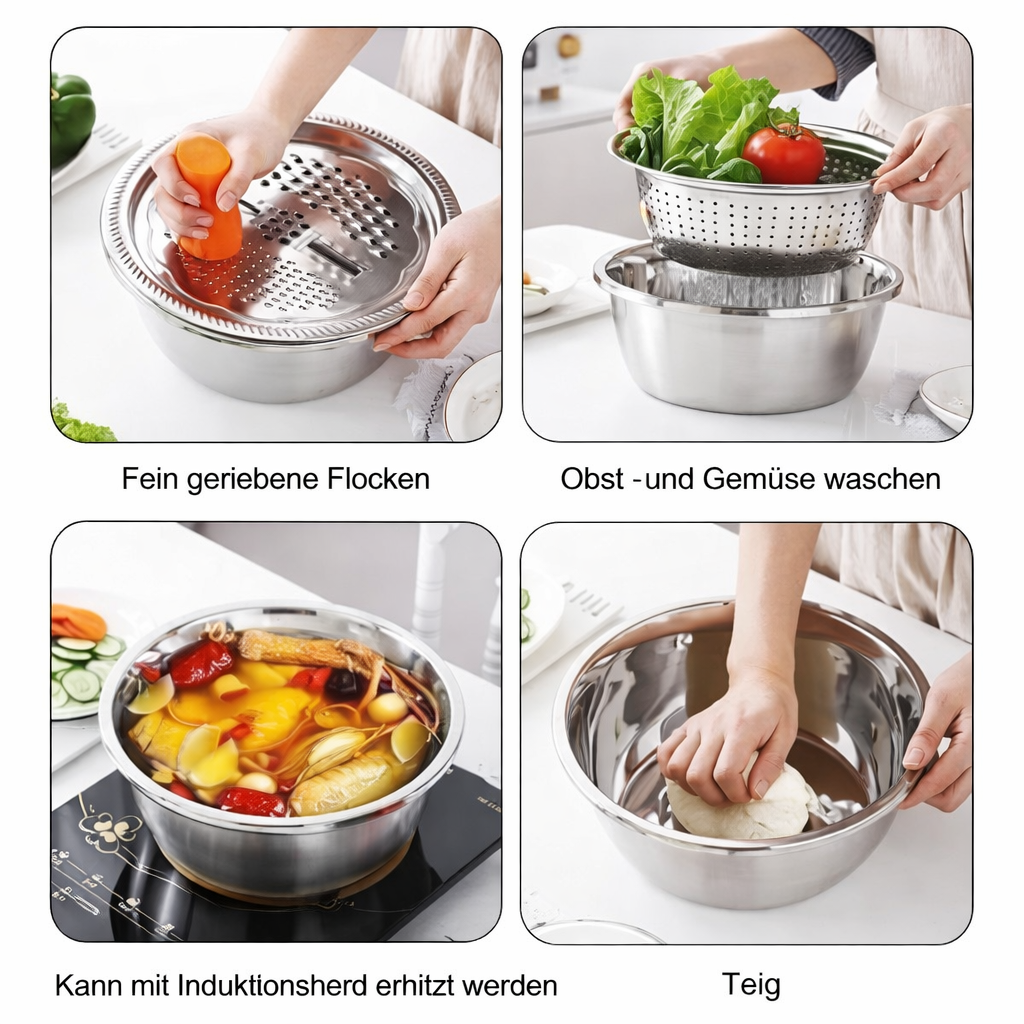 PureSieve Kitchen Sieve Set