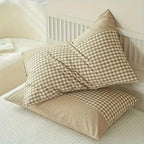 Classic Gingham Soft Pillow Case