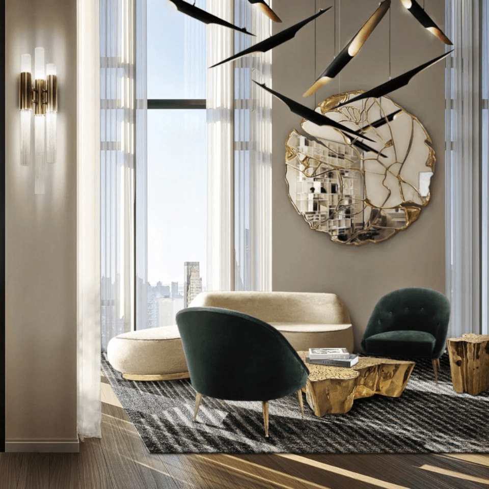 Coltrane Pipe Pendant Light 23.6'