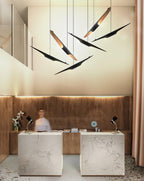 Coltrane Pipe Pendant Light 23.6'