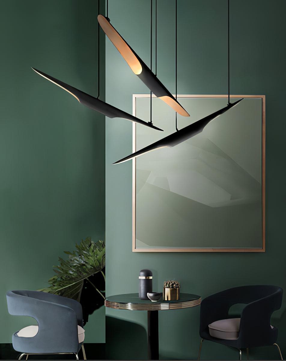 Coltrane Pipe Pendant Light 23.6'