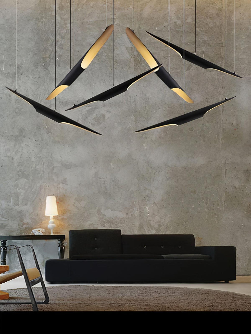 Coltrane Pipe Pendant Light 23.6'