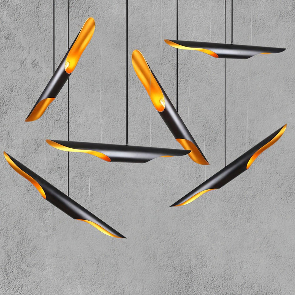 Coltrane Pipe Pendant Light 23.6'