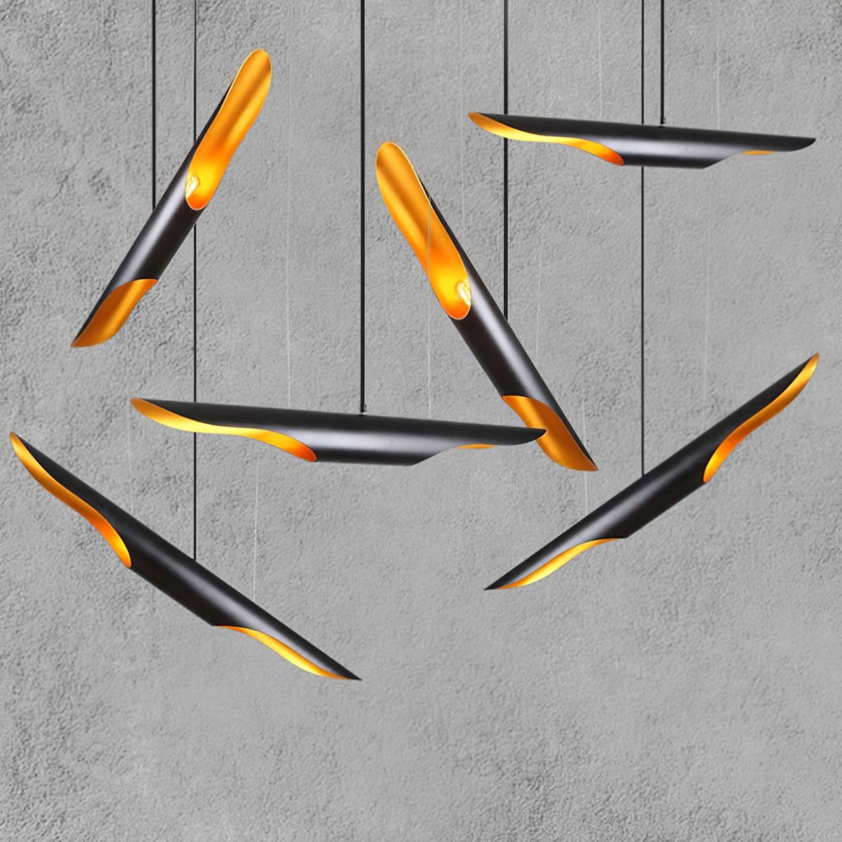Coltrane Pipe Pendant Light 23.6'