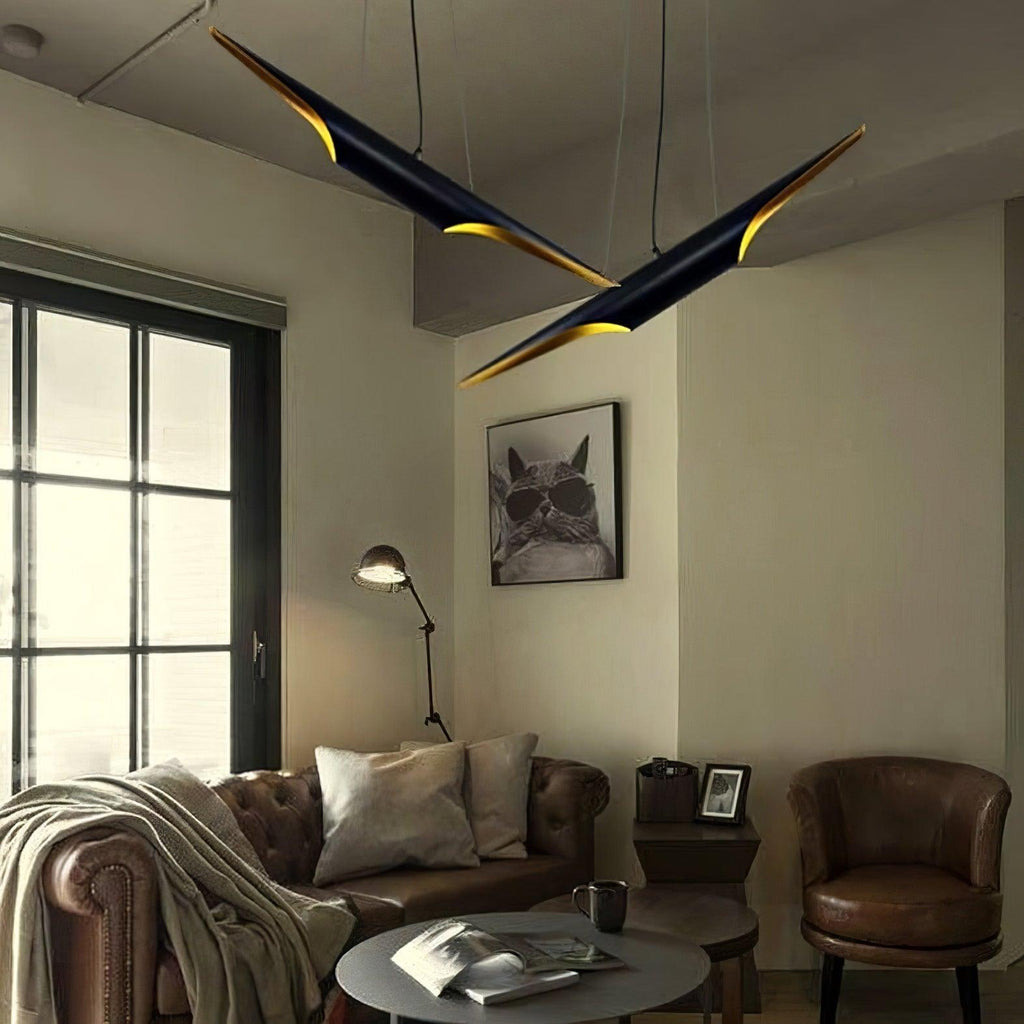 Coltrane Pipe Pendant Light 23.6'
