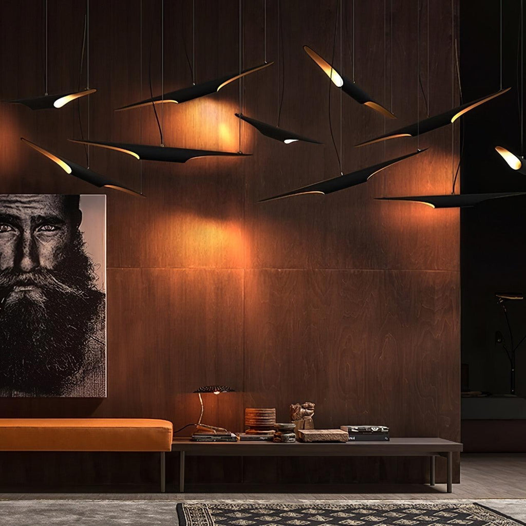 Coltrane Pipe Pendant Light 23.6'