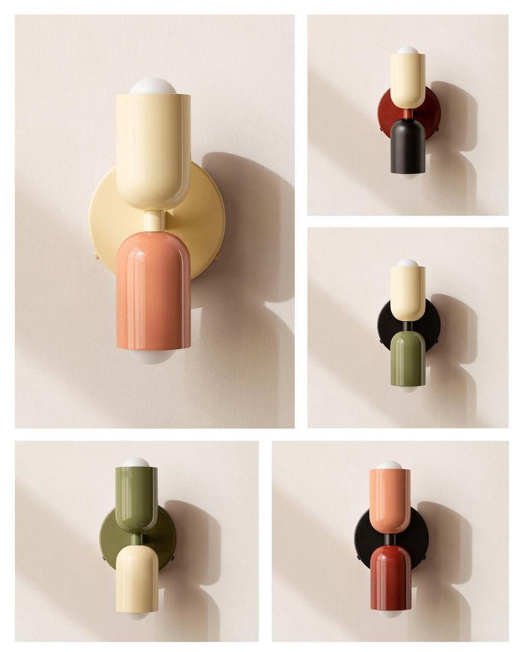 Couleur Doppel-Wandleuchte