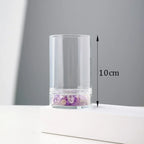 Kristallkiesel Glasbecher
