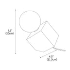 Cube Tischleuchte 4.5'