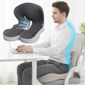 All-in-One Orthopedic Memory Foam Seat and Back Cushion