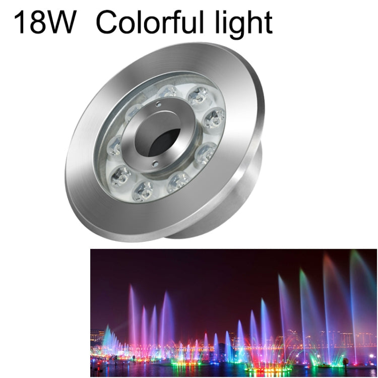 18W LED-Unterwasserleuchte für Brunnen
