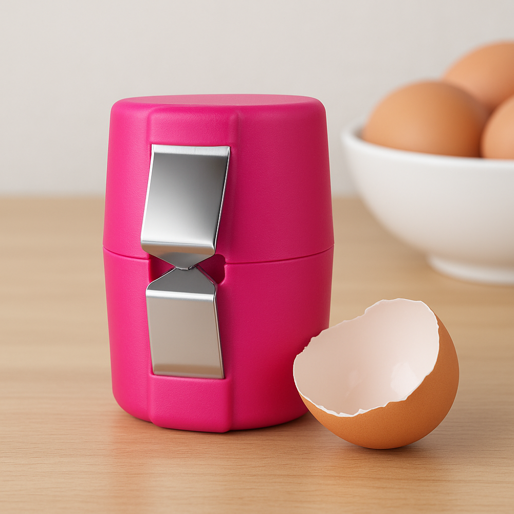 Stainless Steel Egg Cracker Tool