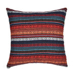 Ethnischer Kissenbezug im Boho-Stil mit geometrischem Muster