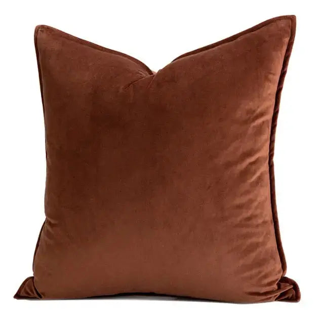 VelvetLuxe Velvet Cushion Cover
