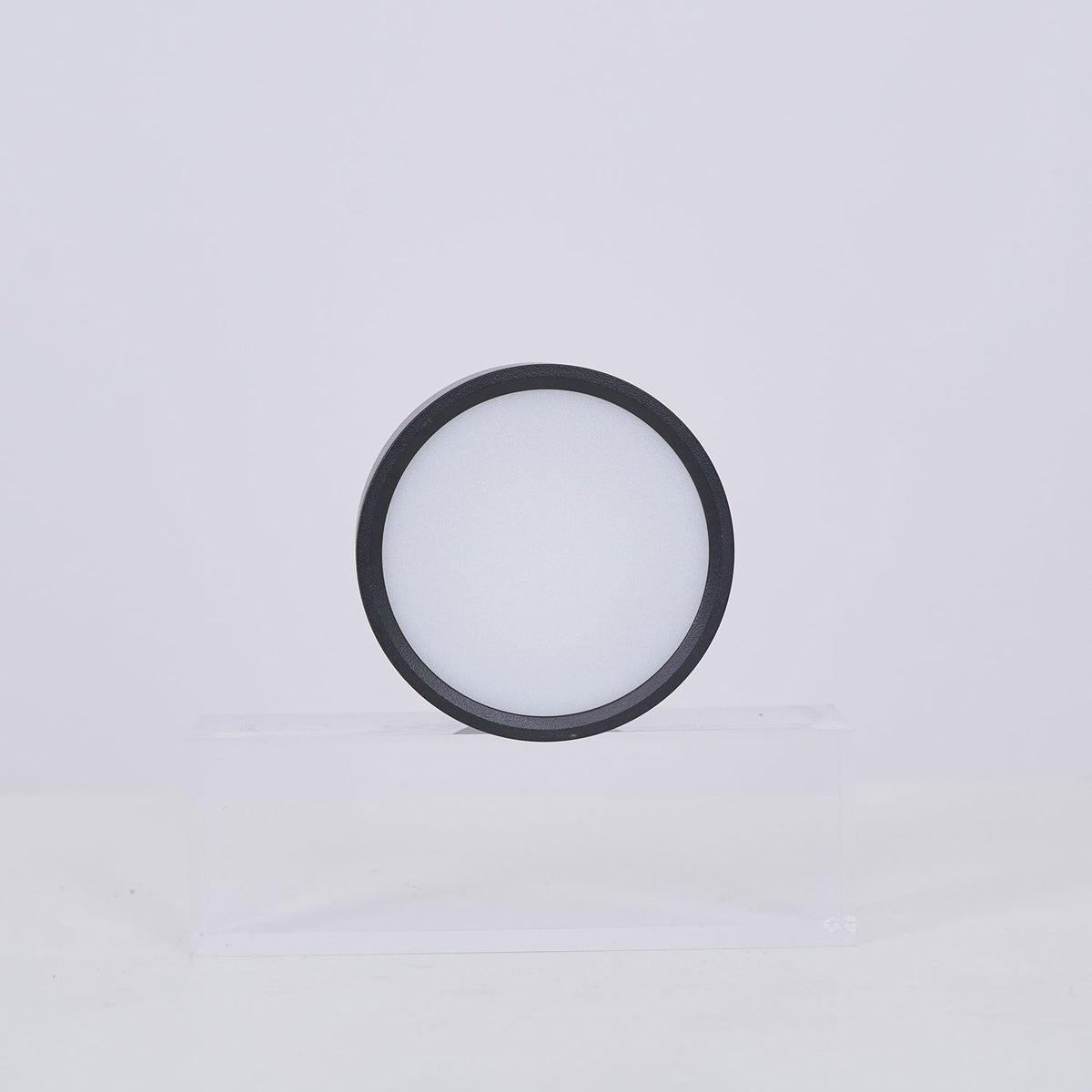 Aluminium-Deckenleuchte 10 cm verstellbar, Schwarz/Weiß, 7W LED Warmweiß