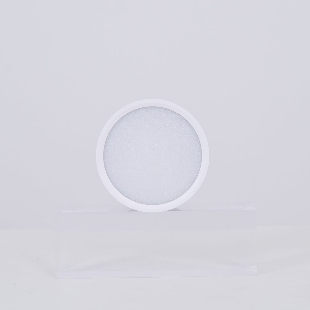 Aluminium-Deckenleuchte 10 cm verstellbar, Schwarz/Weiß, 7W LED Warmweiß