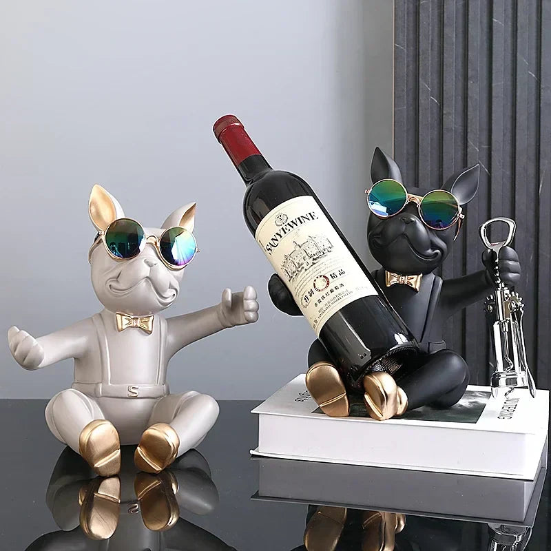VinoPup - Charming Dog Wine Rack