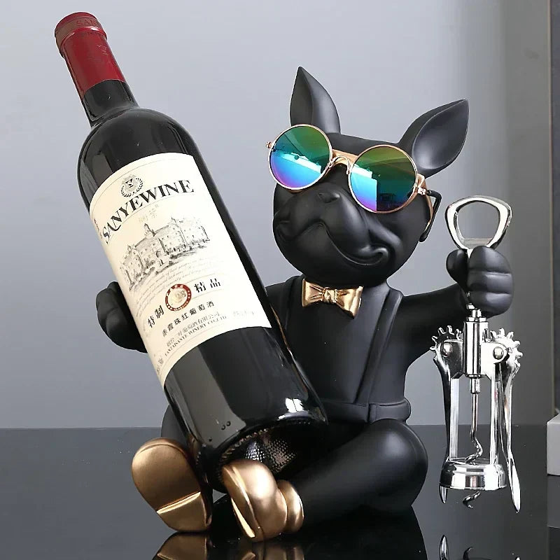 VinoPup - Charming Dog Wine Rack