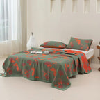 Botanical Design Cotton Bedding Set