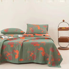 Botanical Design Cotton Bedding Set