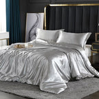 Elegant Satin Silk Bedding Set