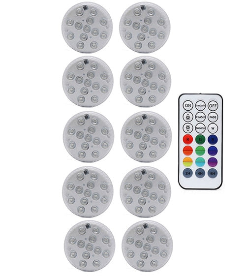 Waterproof Multi-Color LED Light with Remote