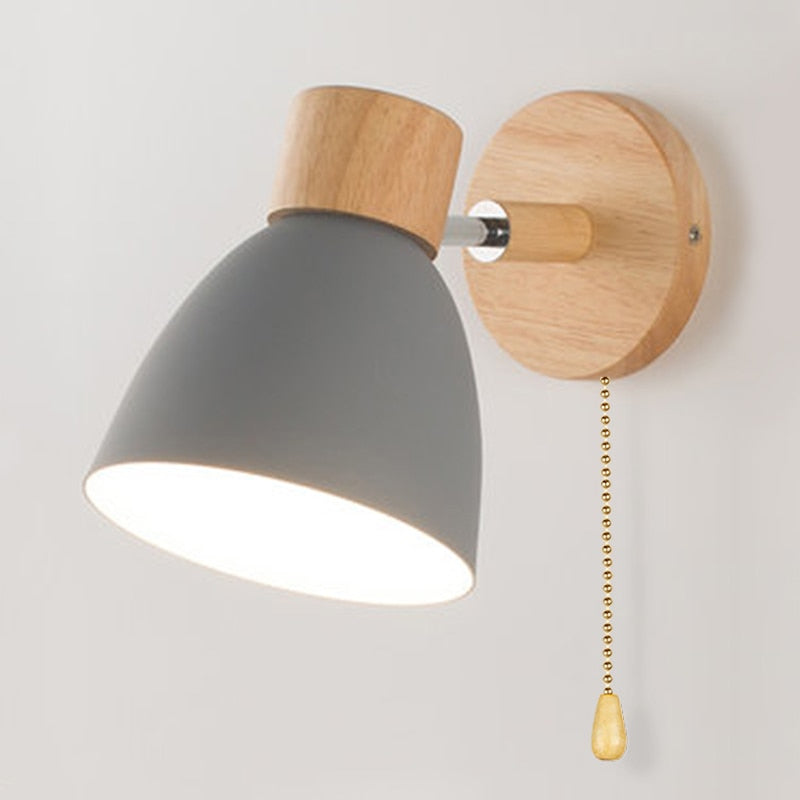 ÉclatBois Wandleuchte aus natürlichem Holz