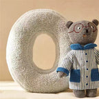 PlushLetter Kissen - Weiches Buchstabenkissen für Schlaf- und Kinderzimmer