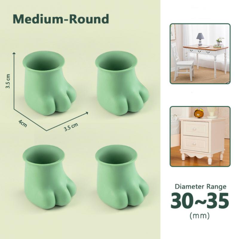 Anti-Rutsch-Möbelgleiter im Katzenpfoten-Design, 4er-Set