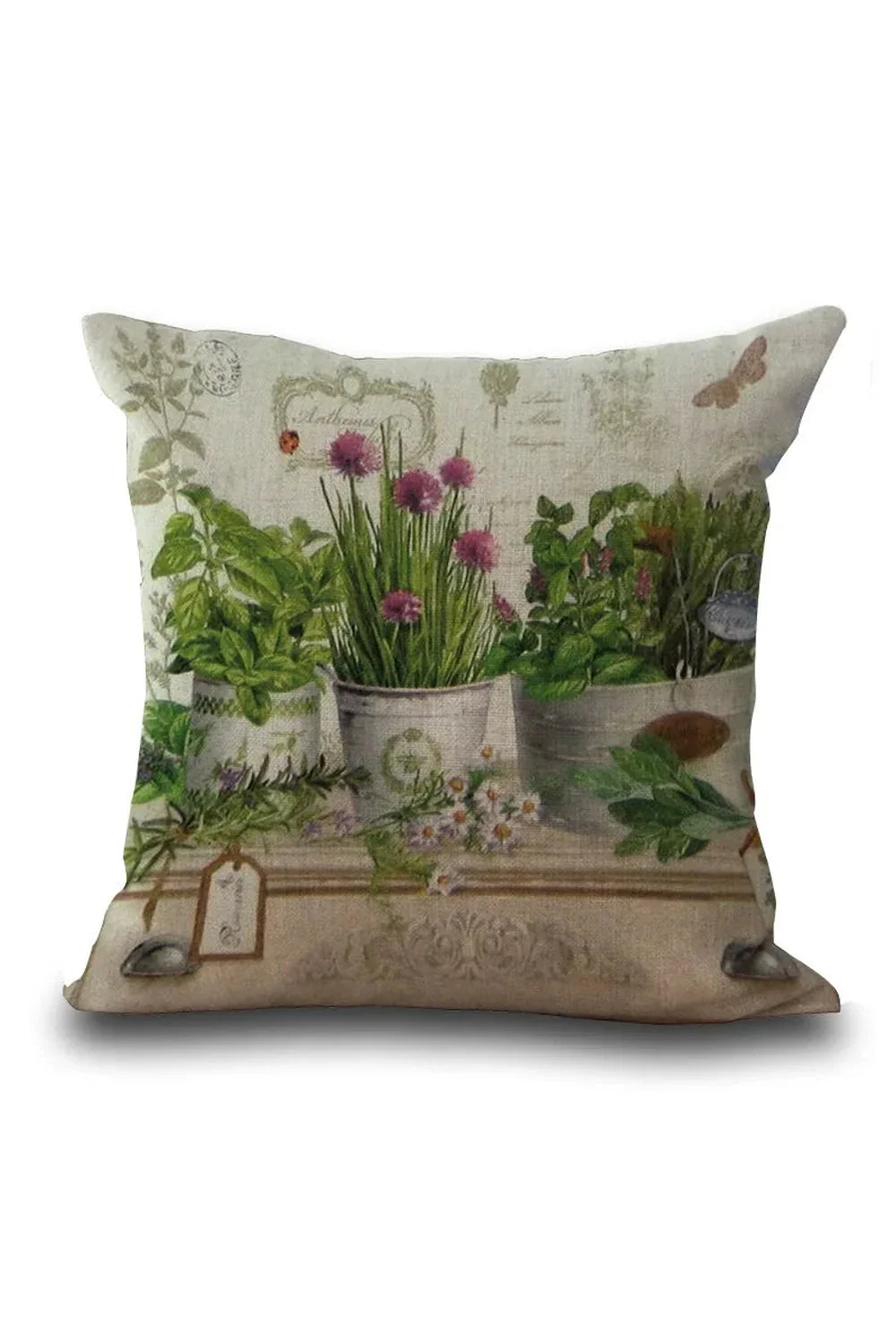 Floral Car Seat Cushion Cover