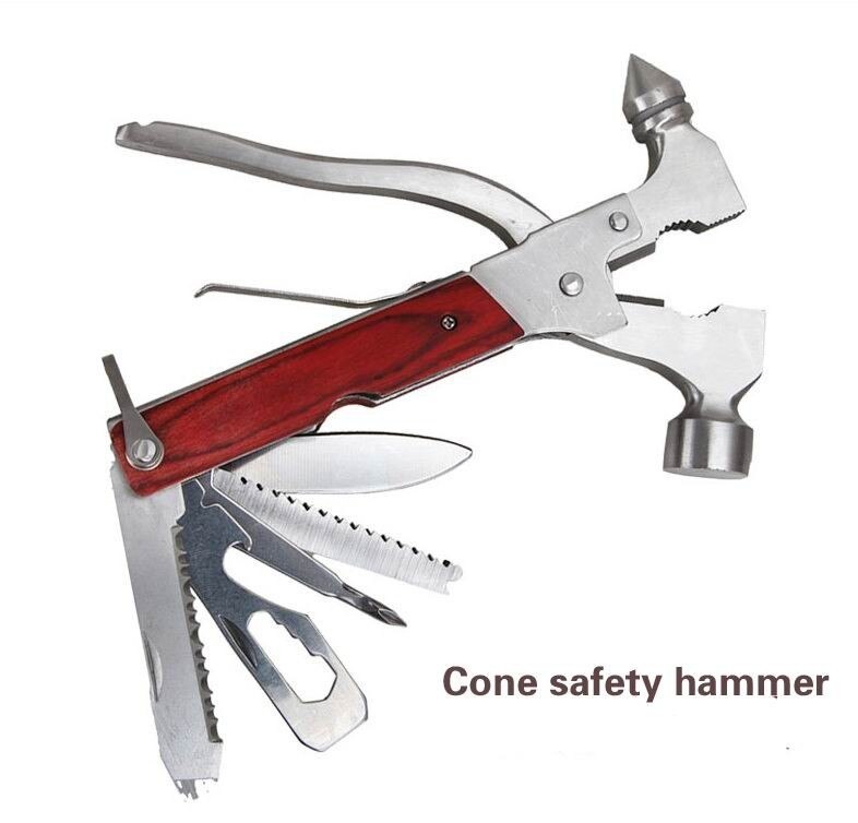 Multifunktionaler Edelstahl-Hammer für Camping