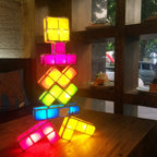 Modular Tetris Lamp