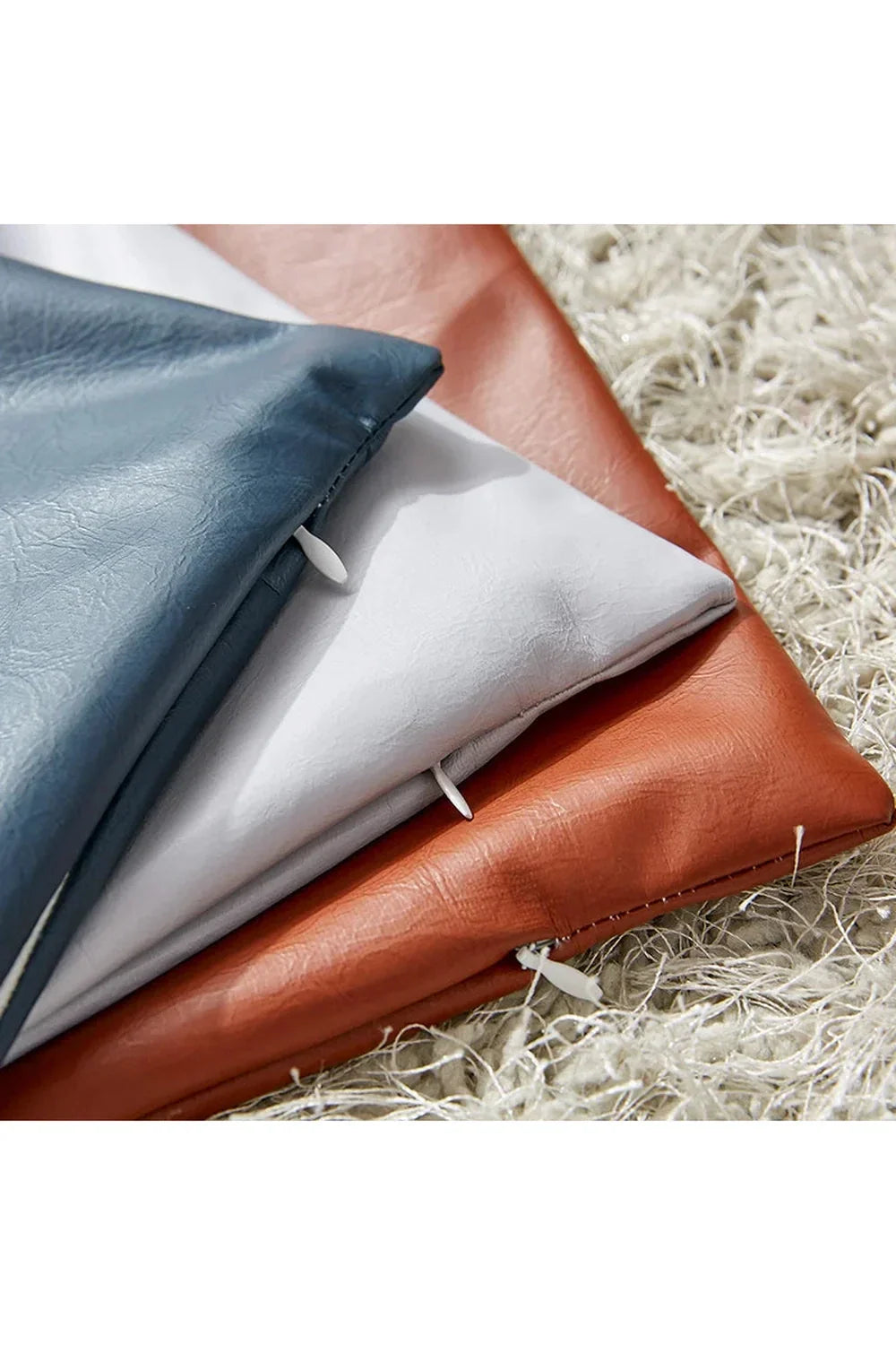 Leather Nordic Pillowcase
