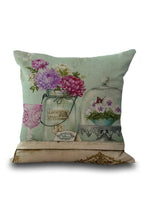 Floral Car Seat Cushion Cover
