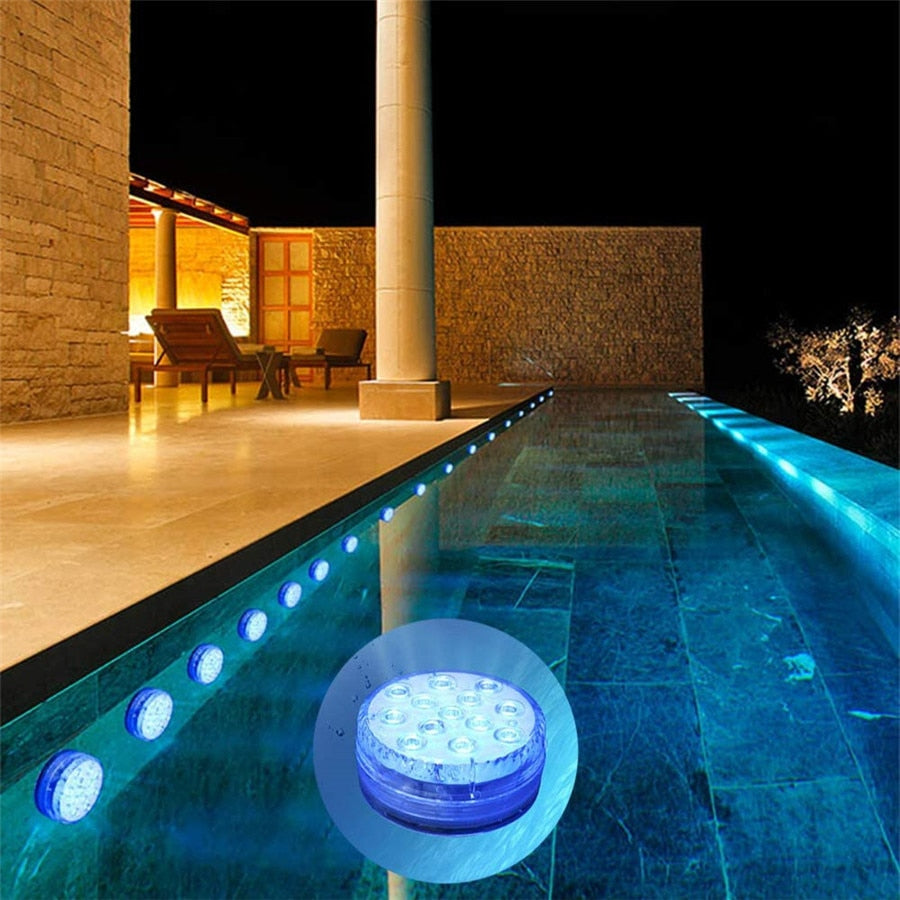 Waterproof Multi-Color LED Light with Remote