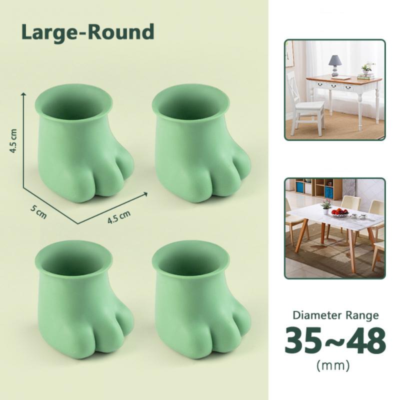 Anti-Rutsch-Möbelgleiter im Katzenpfoten-Design, 4er-Set