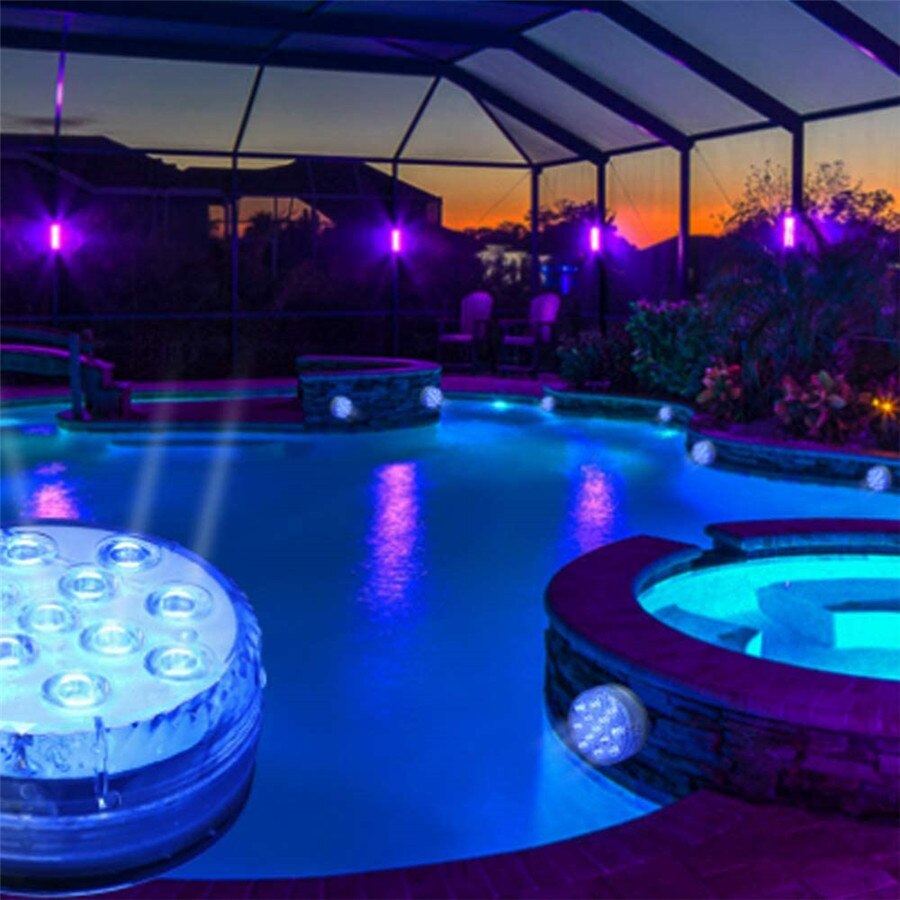 Waterproof Multi-Color LED Light with Remote