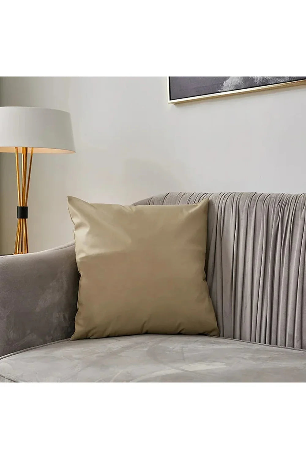 Leather Nordic Pillowcase