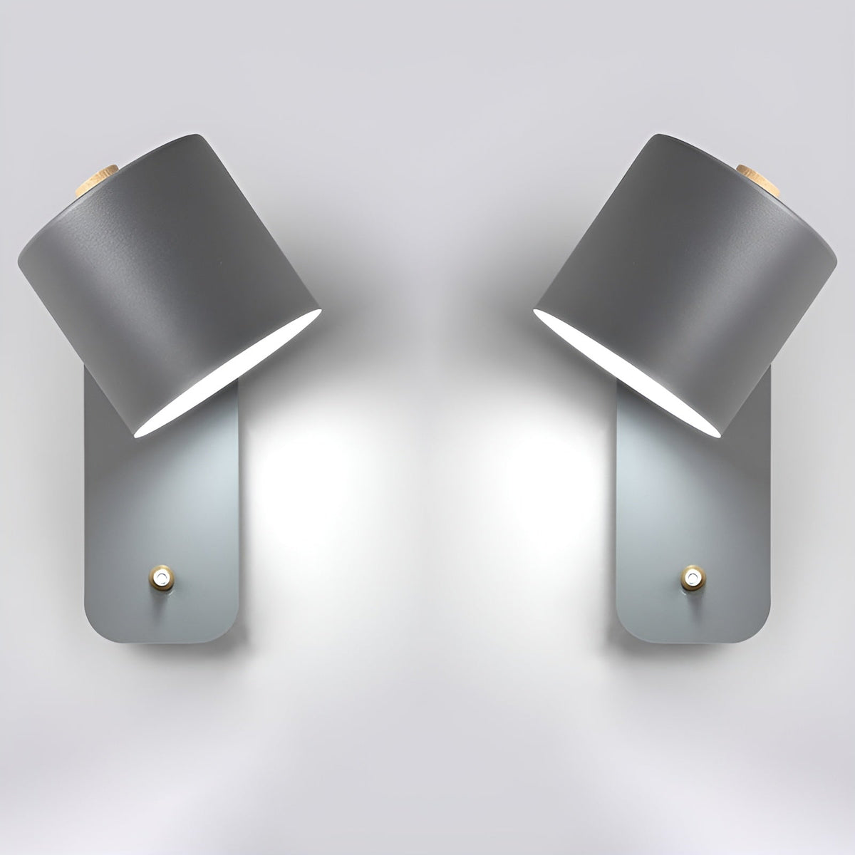 EasyPush Wandleuchte - drehbare Mini-Zylinder-LED-Lampe