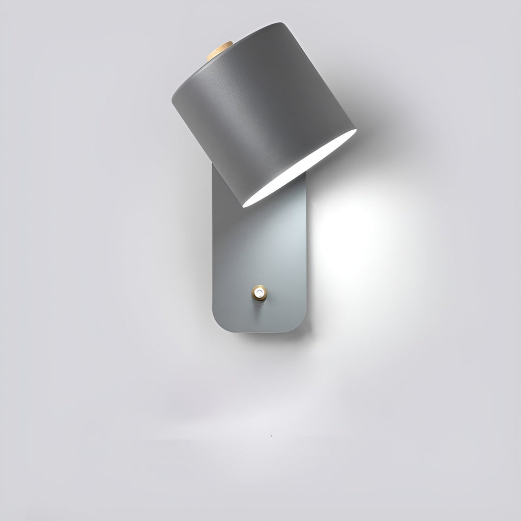 EasyPush Wandleuchte - drehbare Mini-Zylinder-LED-Lampe
