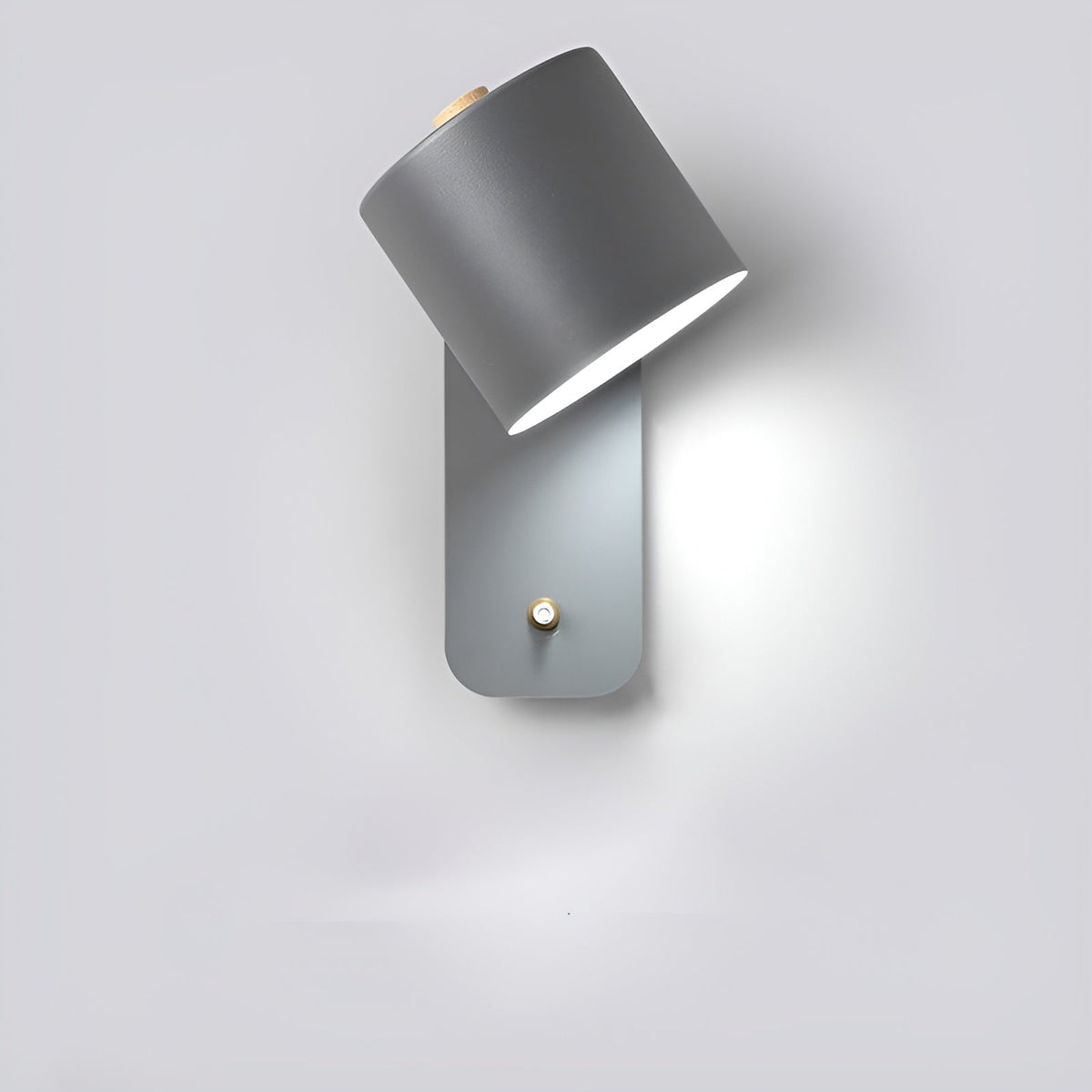 EasyPush Wandleuchte - drehbare Mini-Zylinder-LED-Lampe