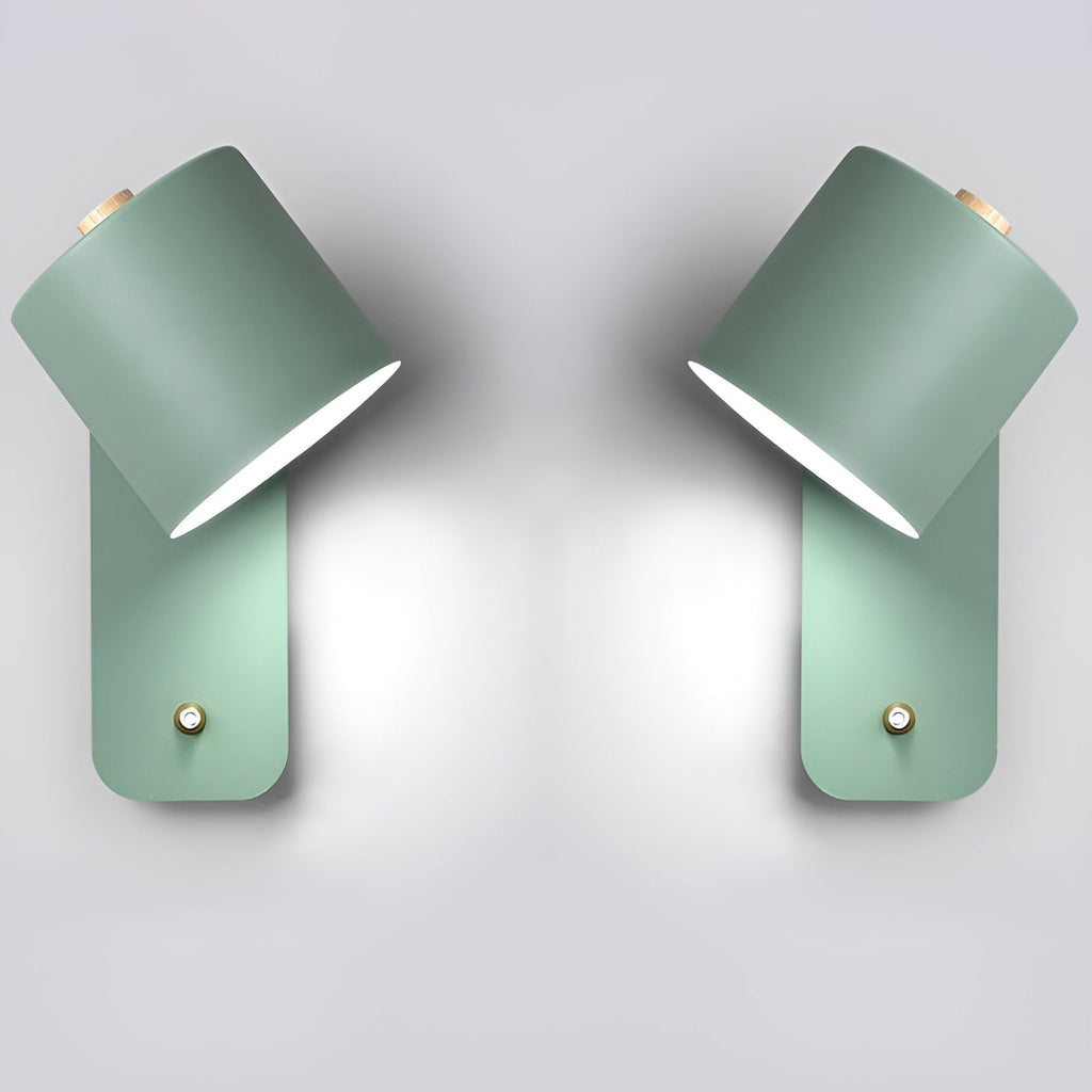 EasyPush Wandleuchte - drehbare Mini-Zylinder-LED-Lampe