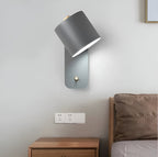 EasyPush Wandleuchte - drehbare Mini-Zylinder-LED-Lampe