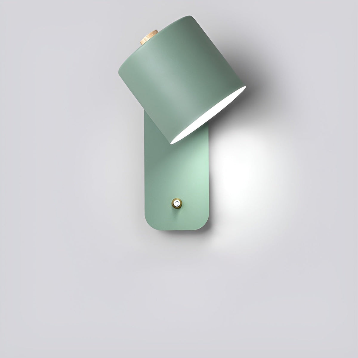 EasyPush Wandleuchte - drehbare Mini-Zylinder-LED-Lampe